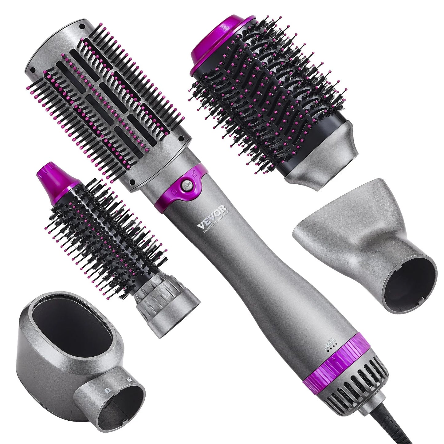 Vevor 5-in-1 Hair Dryer Brush and Hot Styler with Upgraded Negative Ion Technology for Curling
