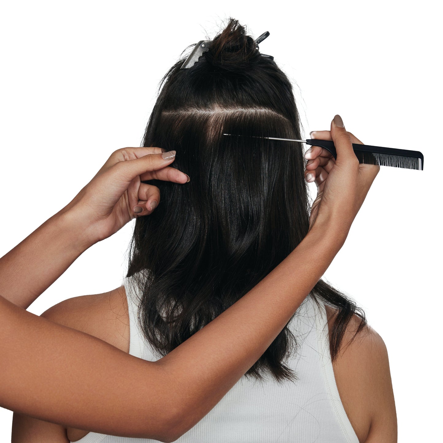 Ear-to-Ear Volumizing Clips for Curly Hair - Set of 4
