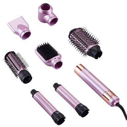 VEVOR 6-in-1 Multi-Function Hair Dryer Brush for Volumizing, Styling, and Curling