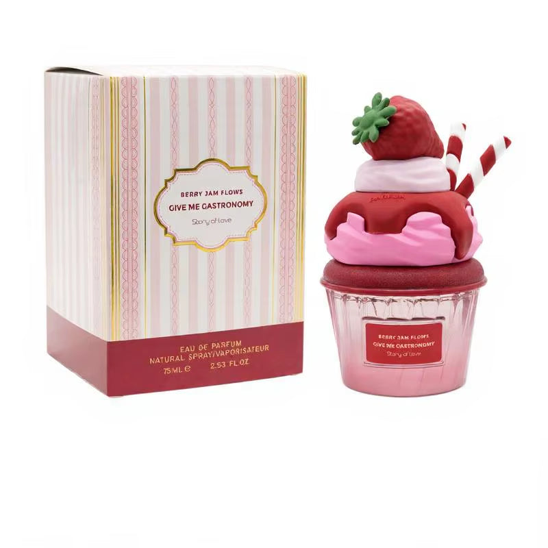Brand Chocolate Burst Ice Cream Perfume Dessert Buffet Perfume Luxury Vanilla Cookie & Berry Women Sweet Gourmet Fragrance Mist