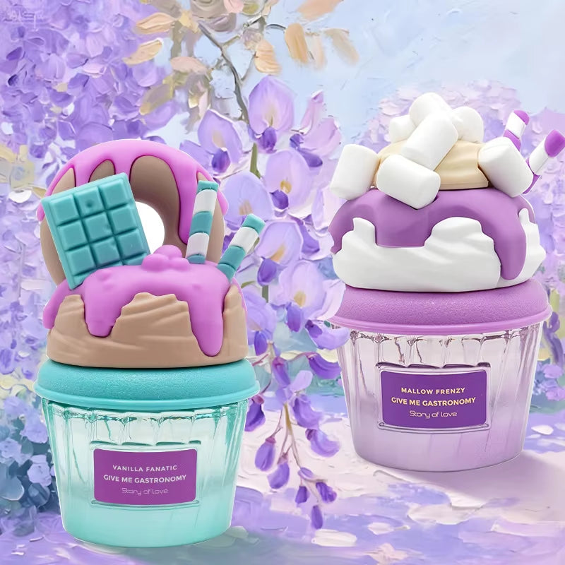 Brand Chocolate Burst Ice Cream Perfume Dessert Buffet Perfume Luxury Vanilla Cookie & Berry Women Sweet Gourmet Fragrance Mist