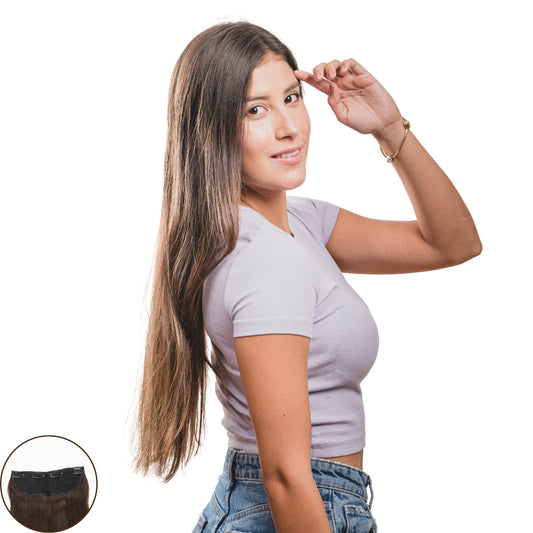 4-Clip Ear-to-Ear Straight Volumizer