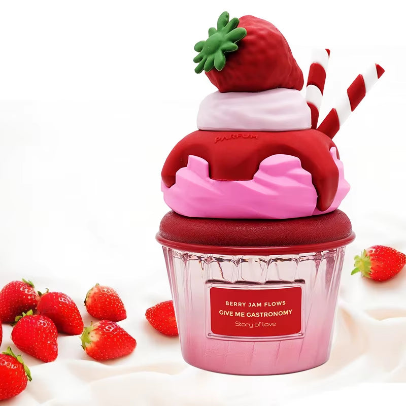 Brand Chocolate Burst Ice Cream Perfume Dessert Buffet Perfume Luxury Vanilla Cookie & Berry Women Sweet Gourmet Fragrance Mist