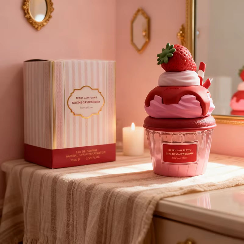 Brand Chocolate Burst Ice Cream Perfume Dessert Buffet Perfume Luxury Vanilla Cookie & Berry Women Sweet Gourmet Fragrance Mist