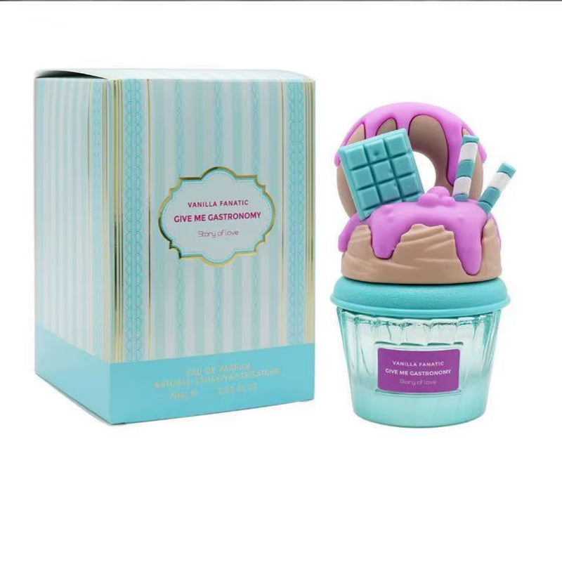 Brand Chocolate Burst Ice Cream Perfume Dessert Buffet Perfume Luxury Vanilla Cookie & Berry Women Sweet Gourmet Fragrance Mist